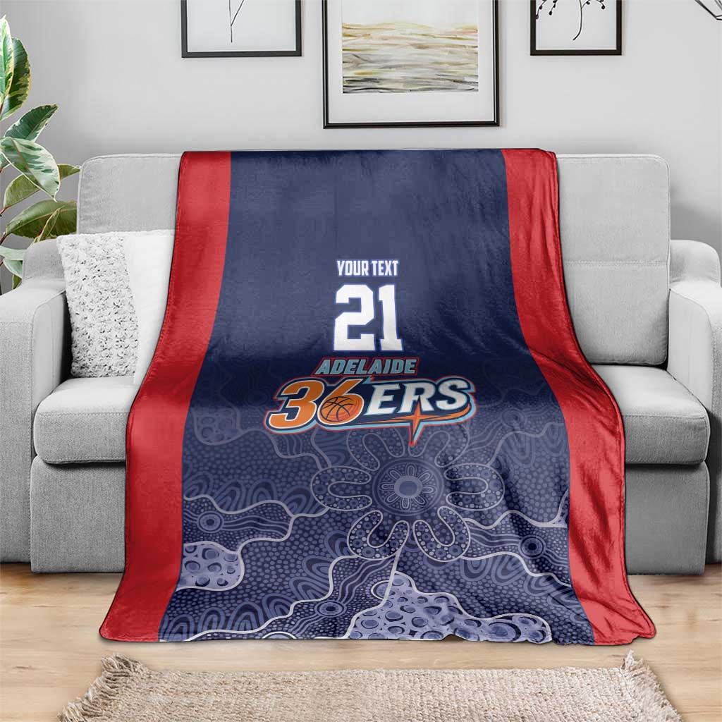 Basketball Custom Adelaide Blanket Simple Australian Dot Art - Aussie Hoodie