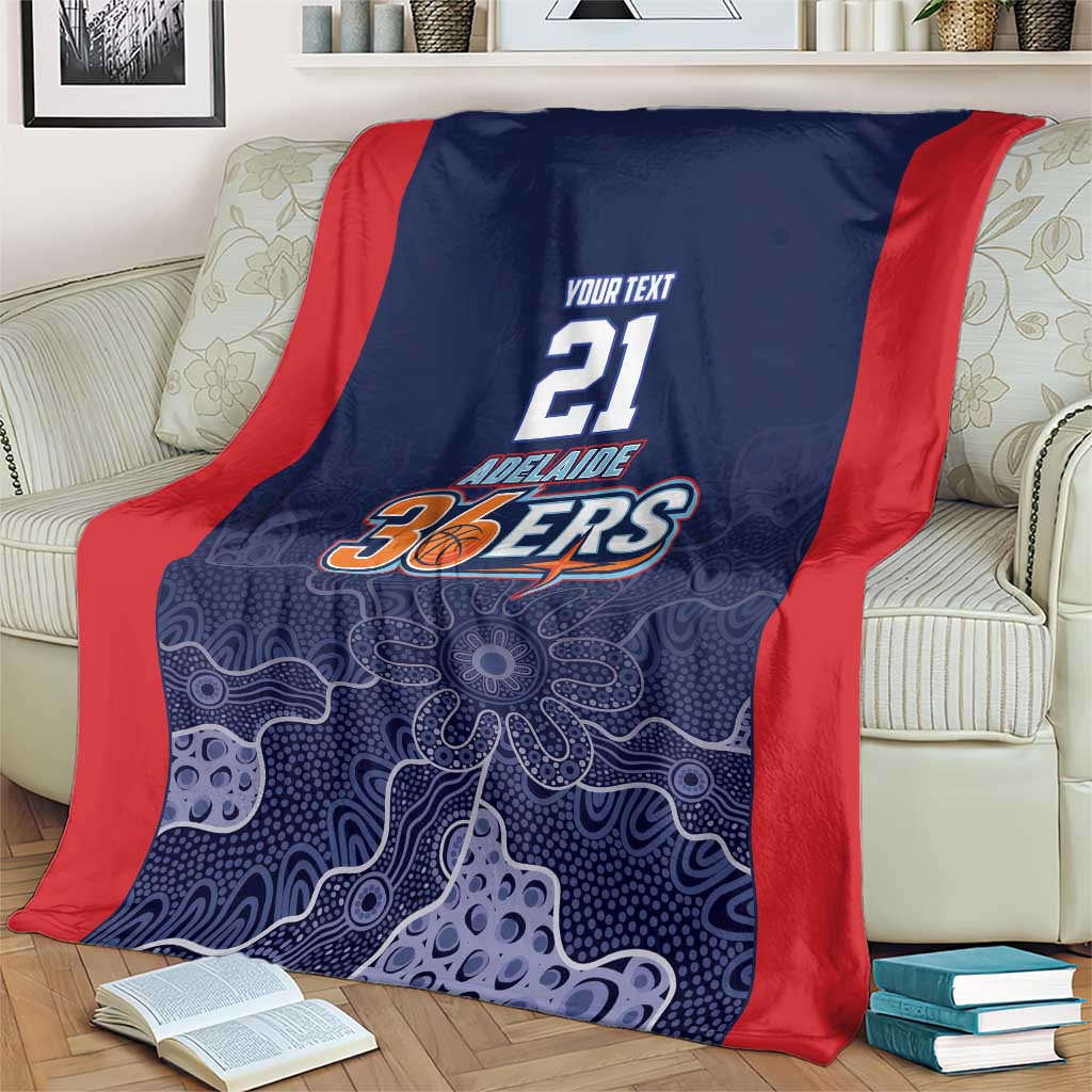 Basketball Custom Adelaide Blanket Simple Australian Dot Art - Aussie Hoodie