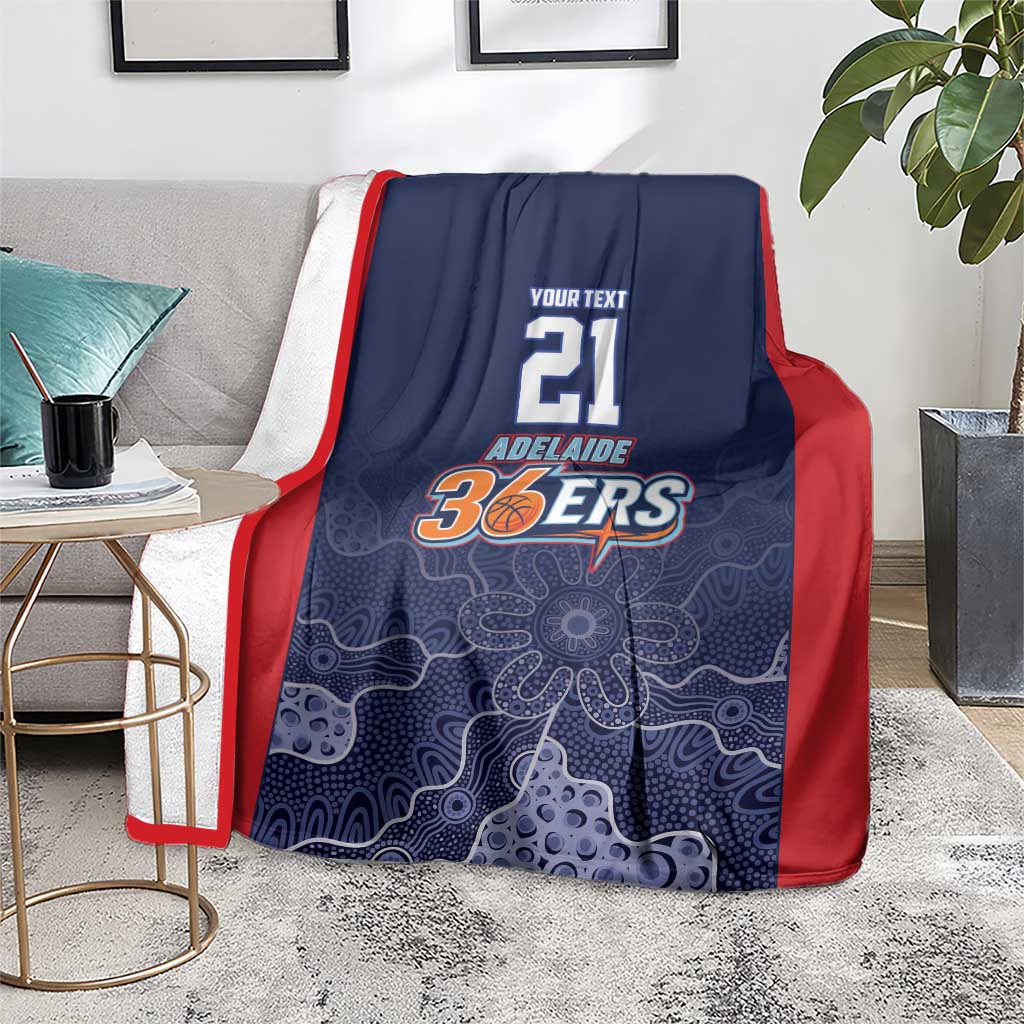 Basketball Custom Adelaide Blanket Simple Australian Dot Art - Aussie Hoodie