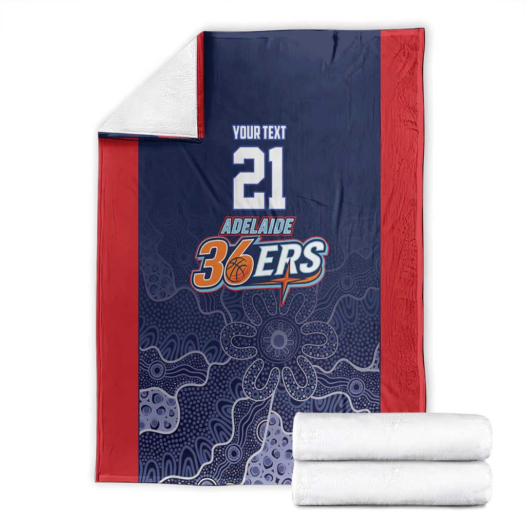 Basketball Custom Adelaide Blanket Simple Australian Dot Art - Aussie Hoodie
