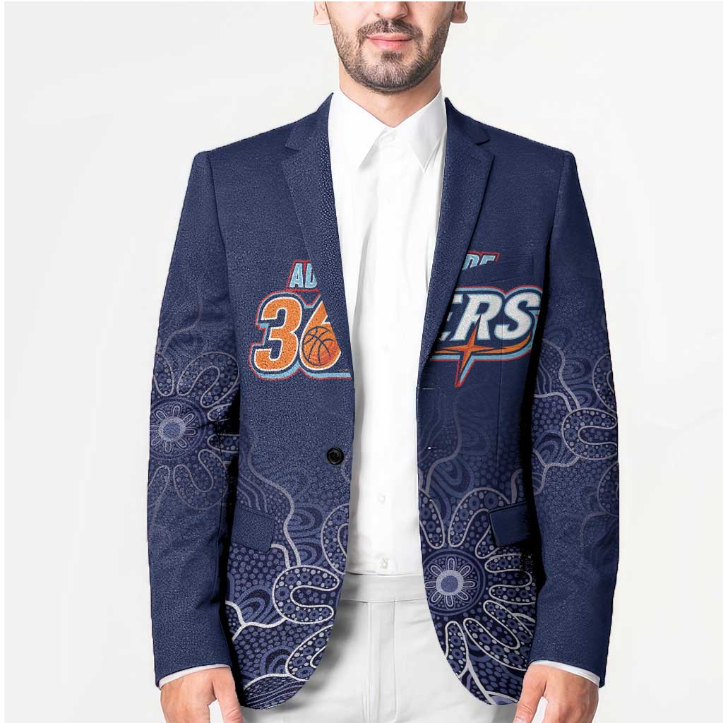 Basketball Custom Adelaide Blazer Simple Australian Dot Art - Aussie Hoodie