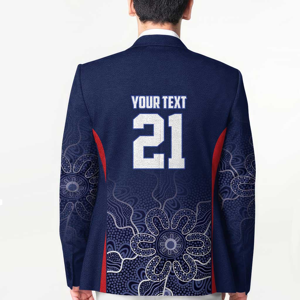 Basketball Custom Adelaide Blazer Simple Australian Dot Art - Aussie Hoodie