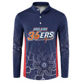 Basketball Custom Adelaide Button Sweatshirt Simple Australian Dot Art - Aussie Hoodie
