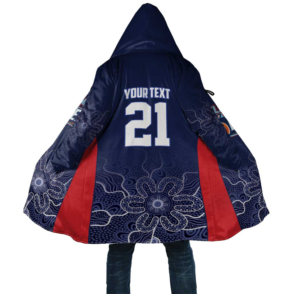 Basketball Custom Adelaide Cloak Simple Australian Dot Art - Aussie Hoodie