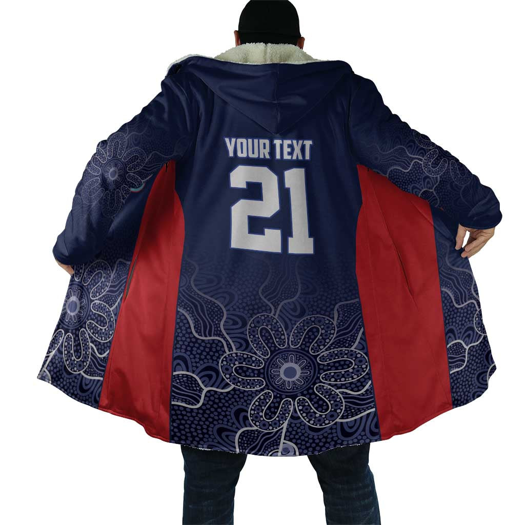 Basketball Custom Adelaide Cloak Simple Australian Dot Art - Aussie Hoodie