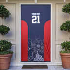 Basketball Custom Adelaide Door Cover Simple Australian Dot Art - Aussie Hoodie