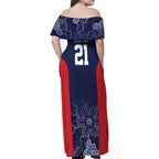 Basketball Custom Adelaide Family Matching Off Shoulder Maxi Dress and Hawaiian Shirt Simple Australian Dot Art - Aussie Hoodie