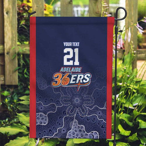 Basketball Custom Adelaide Garden Flag Simple Australian Dot Art - Aussie Hoodie