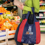 Basketball Custom Adelaide Grocery Bag Simple Australian Dot Art - Aussie Hoodie
