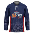 Basketball Custom Adelaide Hockey Jersey Simple Australian Dot Art - Aussie Hoodie