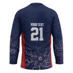 Basketball Custom Adelaide Hockey Jersey Simple Australian Dot Art - Aussie Hoodie