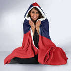 Basketball Custom Adelaide Hooded Blanket Simple Australian Dot Art - Aussie Hoodie