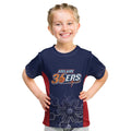 Basketball Custom Adelaide Kid T Shirt Simple Australian Dot Art - Aussie Hoodie