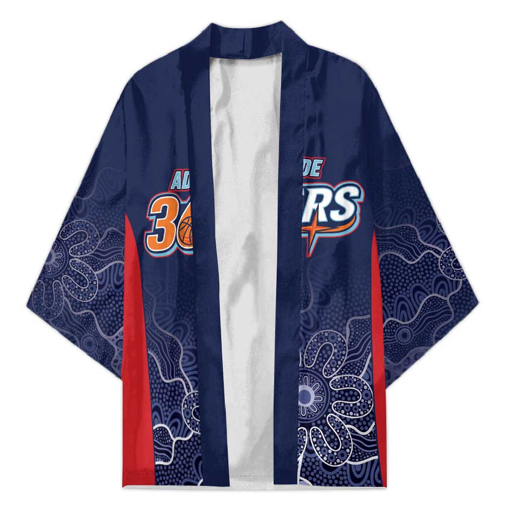 Basketball Custom Adelaide Kimono Simple Australian Dot Art - Aussie Hoodie