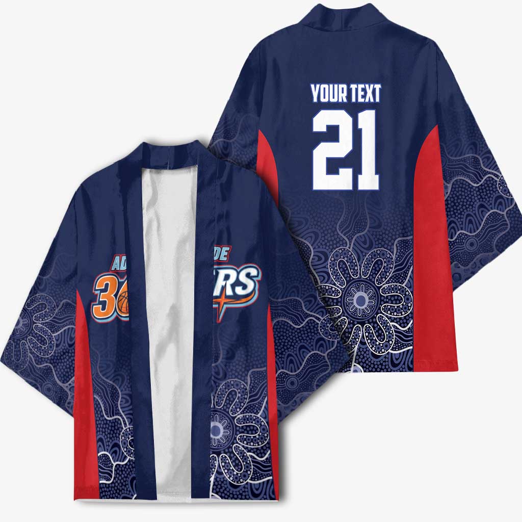 Basketball Custom Adelaide Kimono Simple Australian Dot Art - Aussie Hoodie