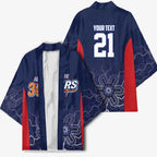 Basketball Custom Adelaide Kimono Simple Australian Dot Art - Aussie Hoodie