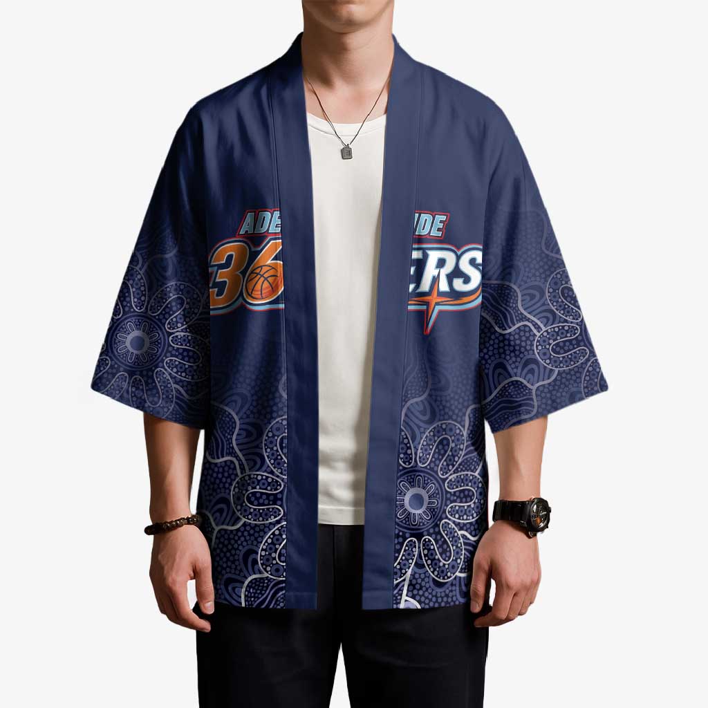Basketball Custom Adelaide Kimono Simple Australian Dot Art - Aussie Hoodie