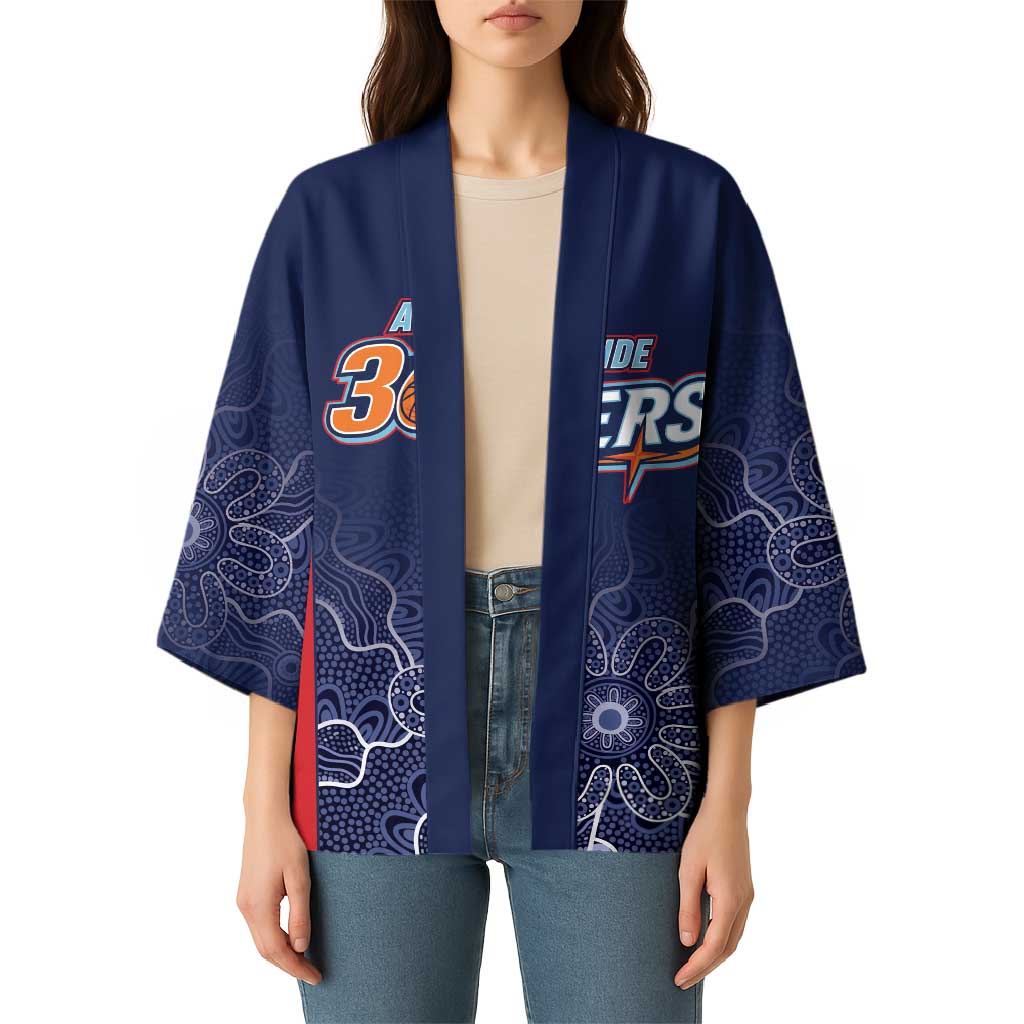 Basketball Custom Adelaide Kimono Simple Australian Dot Art - Aussie Hoodie