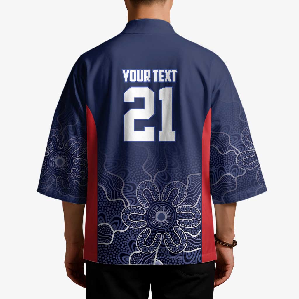 Basketball Custom Adelaide Kimono Simple Australian Dot Art - Aussie Hoodie