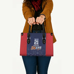Basketball Custom Adelaide Leather Bag Simple Australian Dot Art - Aussie Hoodie