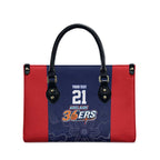 Basketball Custom Adelaide Leather Bag Simple Australian Dot Art - Aussie Hoodie