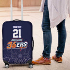 Basketball Custom Adelaide Luggage Cover Simple Australian Dot Art - Aussie Hoodie