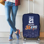 Basketball Custom Adelaide Luggage Cover Simple Australian Dot Art - Aussie Hoodie