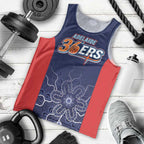Basketball Custom Adelaide Men Tank Top Simple Australian Dot Art - Aussie Hoodie