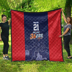 Basketball Custom Adelaide Quilt Simple Australian Dot Art - Aussie Hoodie