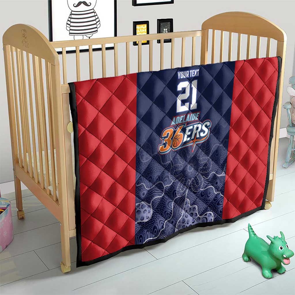 Basketball Custom Adelaide Quilt Simple Australian Dot Art - Aussie Hoodie