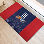 Basketball Custom Adelaide Rubber Doormat Simple Australian Dot Art - Aussie Hoodie
