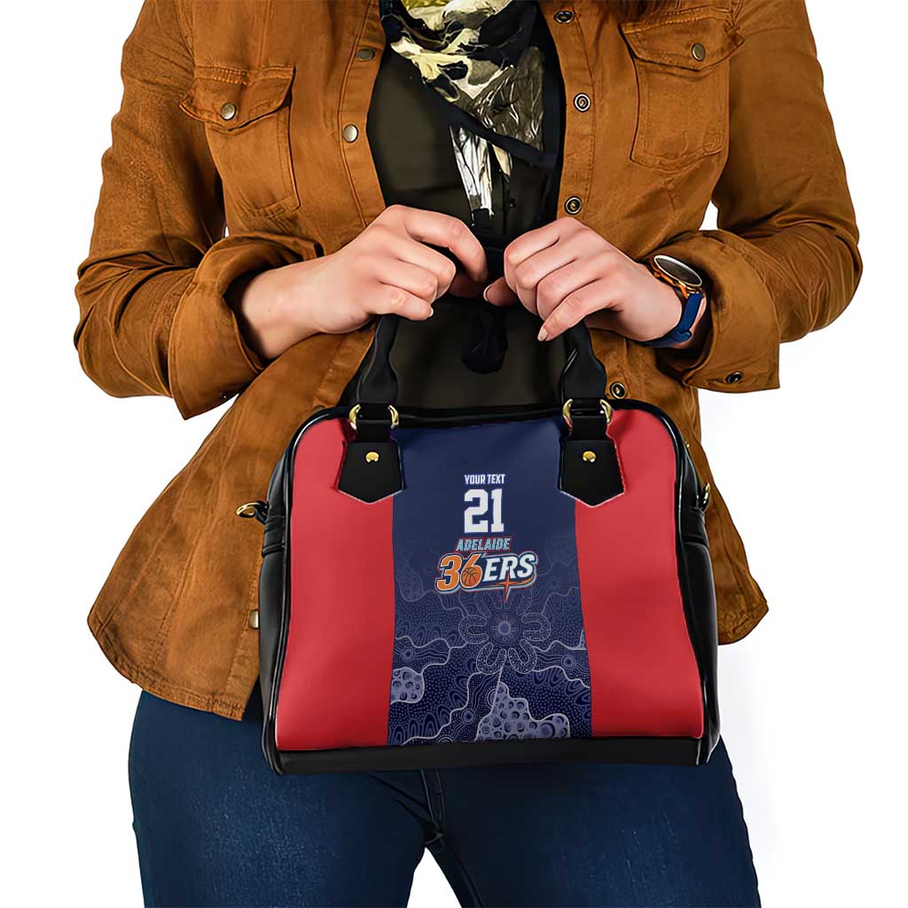 Basketball Custom Adelaide Shoulder Handbag Simple Australian Dot Art - Aussie Hoodie