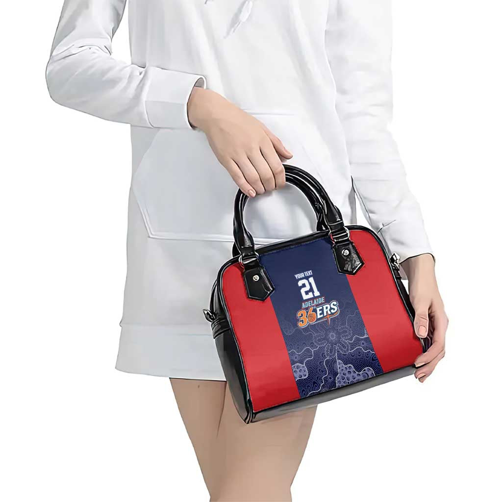 Basketball Custom Adelaide Shoulder Handbag Simple Australian Dot Art - Aussie Hoodie