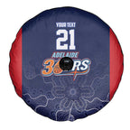Basketball Custom Adelaide Spare Tire Cover Simple Australian Dot Art - Aussie Hoodie