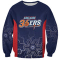 Basketball Custom Adelaide Sweatshirt Simple Australian Dot Art - Aussie Hoodie