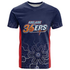Basketball Custom Adelaide T Shirt Simple Australian Dot Art - Aussie Hoodie