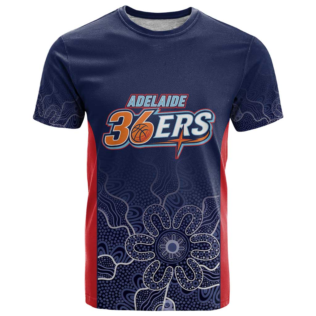 Basketball Custom Adelaide T Shirt Simple Australian Dot Art - Aussie Hoodie