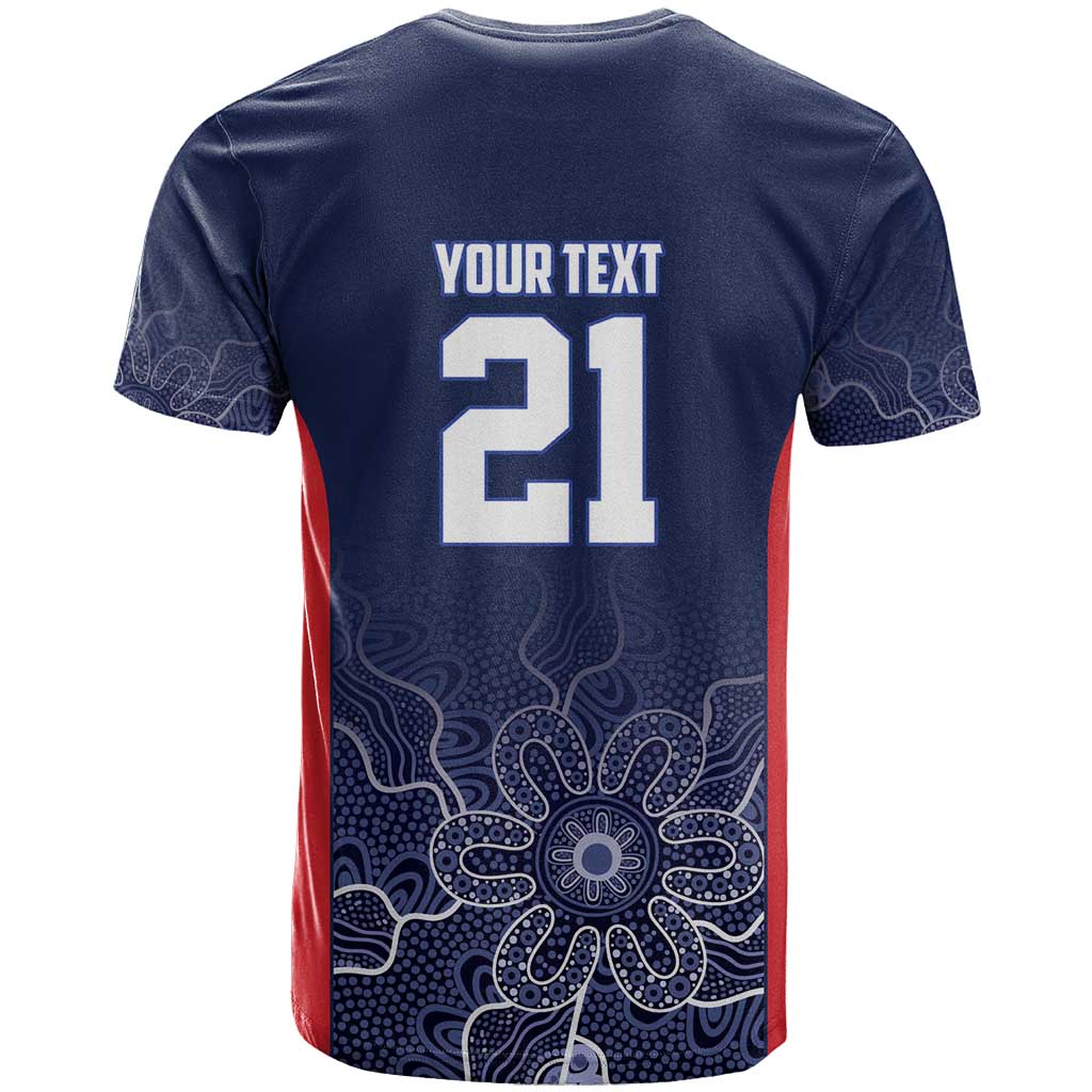 Basketball Custom Adelaide T Shirt Simple Australian Dot Art - Aussie Hoodie