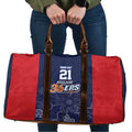 Basketball Custom Adelaide Travel Bag Simple Australian Dot Art - Aussie Hoodie