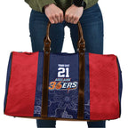Basketball Custom Adelaide Travel Bag Simple Australian Dot Art - Aussie Hoodie
