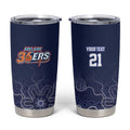 Basketball Custom Adelaide Tumbler Cup Simple Australian Dot Art - Aussie Hoodie