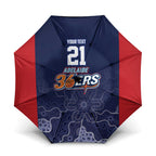Basketball Custom Adelaide Umbrella Simple Australian Dot Art - Aussie Hoodie