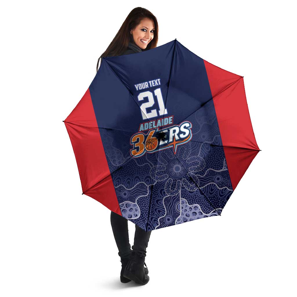 Basketball Custom Adelaide Umbrella Simple Australian Dot Art - Aussie Hoodie