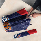 Basketball Custom Adelaide Umbrella Simple Australian Dot Art - Aussie Hoodie