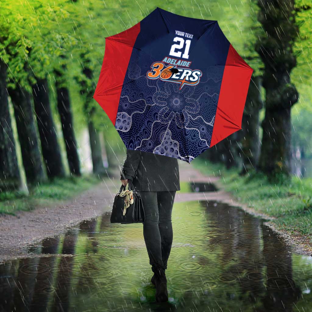 Basketball Custom Adelaide Umbrella Simple Australian Dot Art - Aussie Hoodie