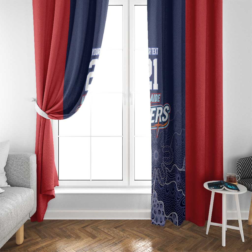 Basketball Custom Adelaide Window Curtain Simple Australian Dot Art - Aussie Hoodie