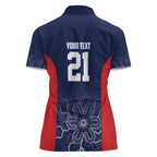 Basketball Custom Adelaide Women Polo Shirt Simple Australian Dot Art - Aussie Hoodie