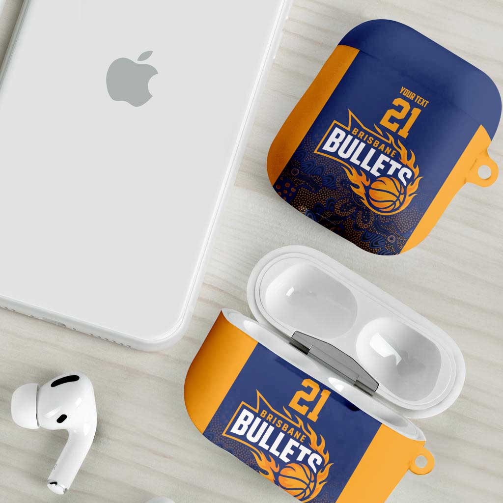 Basketball Custom Brisbane AirPods Case Simple Australian Dot Art - Aussie Hoodie
