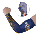 Basketball Custom Brisbane Arm Sleeves Simple Australian Dot Art - Aussie Hoodie