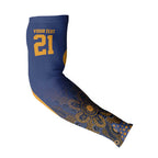 Basketball Custom Brisbane Arm Sleeves Simple Australian Dot Art - Aussie Hoodie